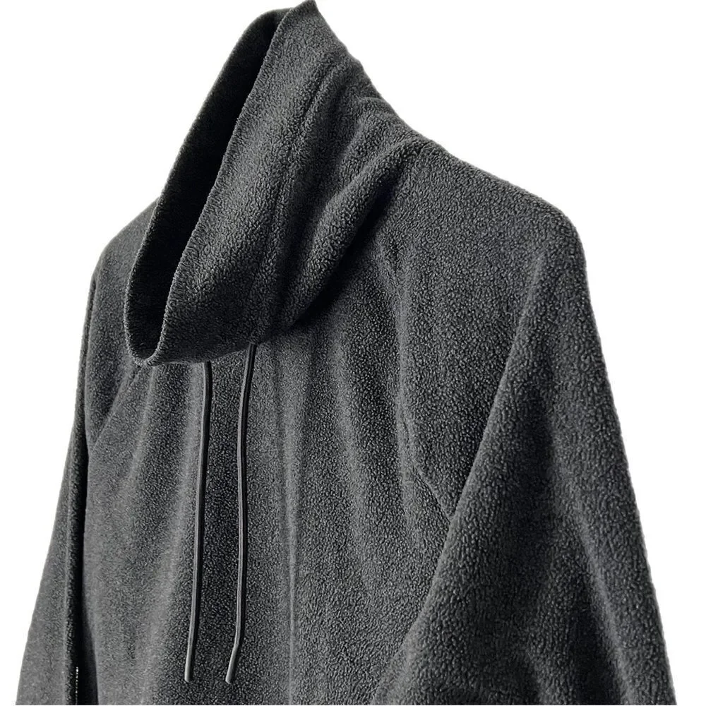Old Navy Funnel Neck Cropped Microfleece Sweatshirt - Picture 3 of 6
